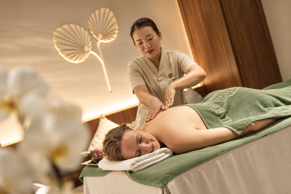 A peaceful spa treatment at Little Gem Hoi An